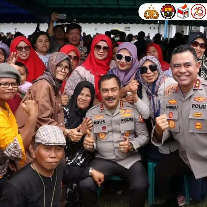 Wakapolri  Komjen Pol. Drs. Agus Andrianto, S.H., M.H., memimpin pelaksanaan bakti sosial dan bakti kesehatan gratis untuk masyarakat di