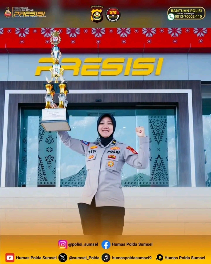 Diracik Manajer ‘Srikandi Polwan’ Segudang Prestasi, Tim Pesilat Polda Sumsel Sukses Diajang Kejurnas Menpora Cup II 2024