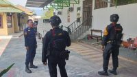 Patroli Satgas IV Tindak Brimob Sulteng Jaga Keamanan KPU Provinsi Guna Amankan Pilkada Serentak 2024*