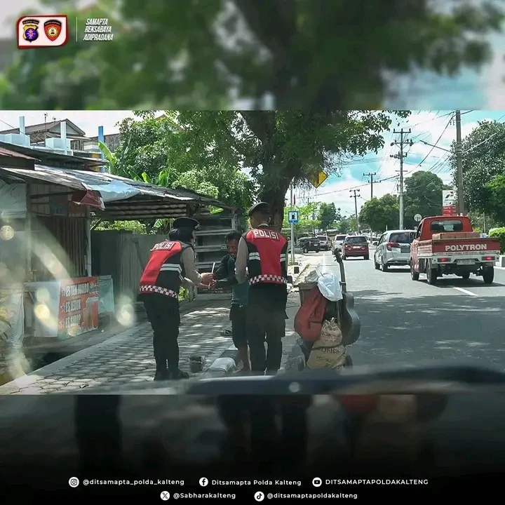 Antisipasi Gangguan Kamtibmas, Ditsamapta Polda Kalteng Patroli Dialogis di Lokasi CFD