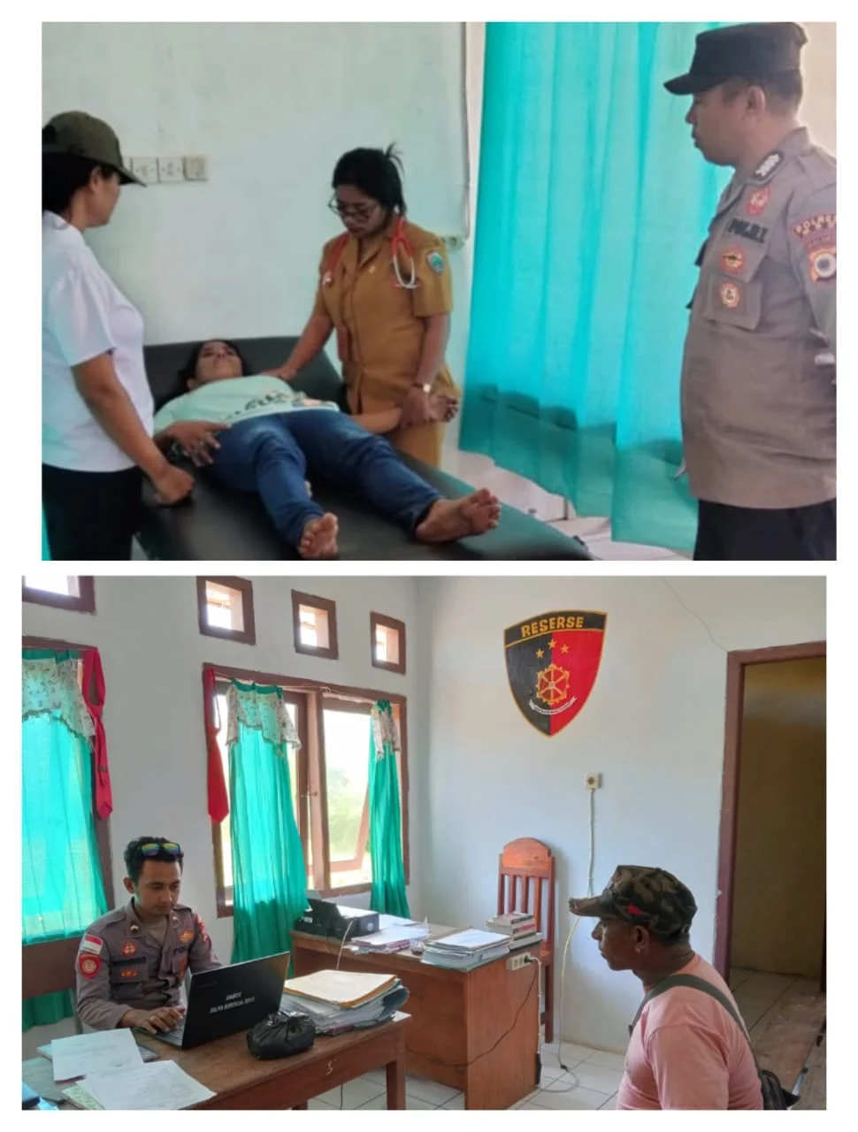 Lagi - Lagi Seorang Wanita Dicabuli, Unit SPKT Polsek Babar Timur Respon Terima Laporan Suami Korban.