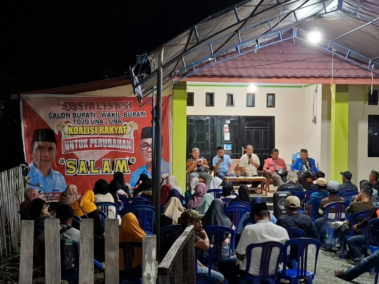 Jaga Kondusifitas Dan Stabilitas Tahapan Pilkada di Touna, Satgas Preventif Patroli Ke Kantor Penyelenggara