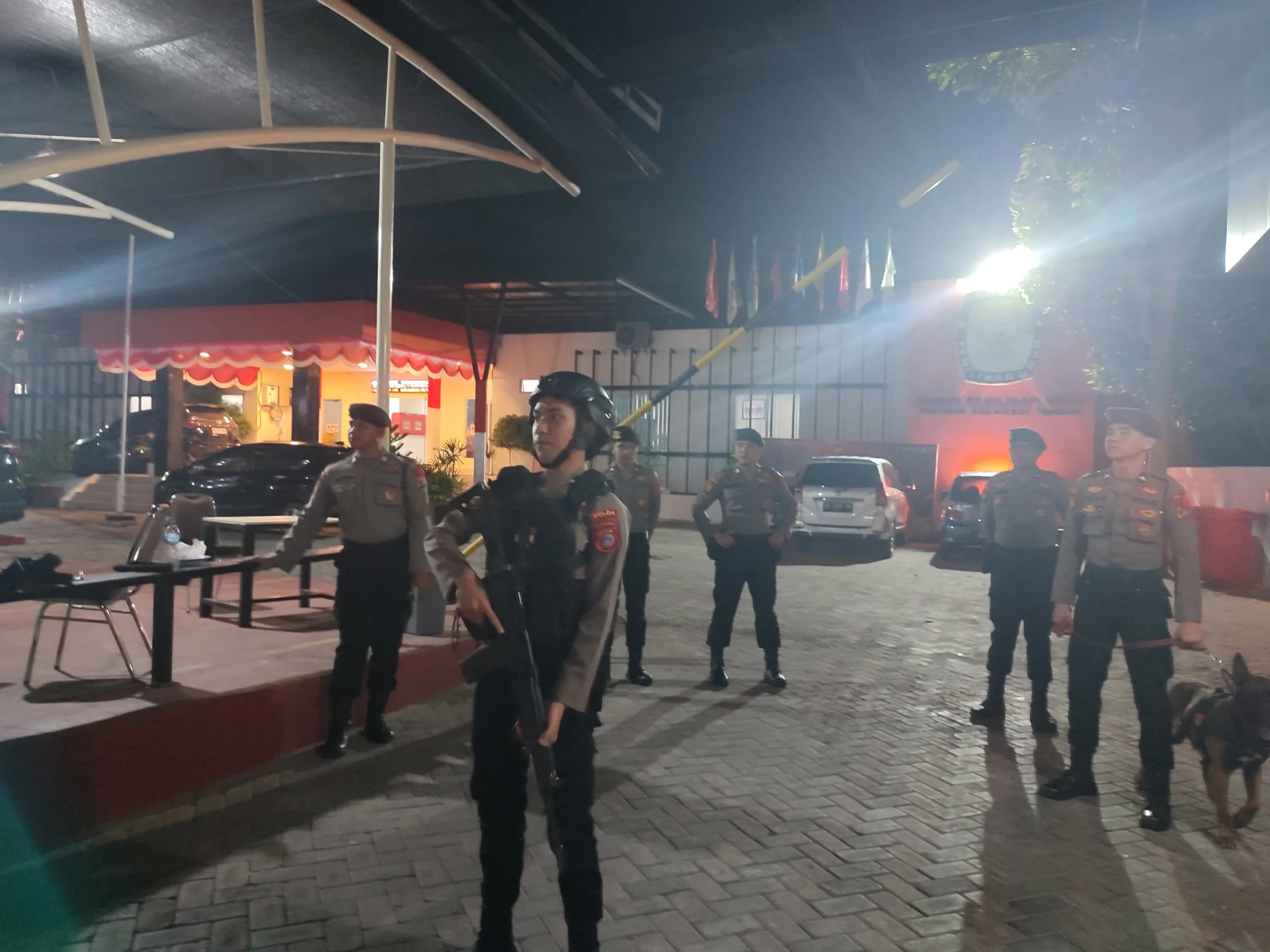 Kepolisian Tingkatkan Pengamanan KPU dan Bawaslu Jelang Penetapan Paslon Pilkada Sulteng 2024*