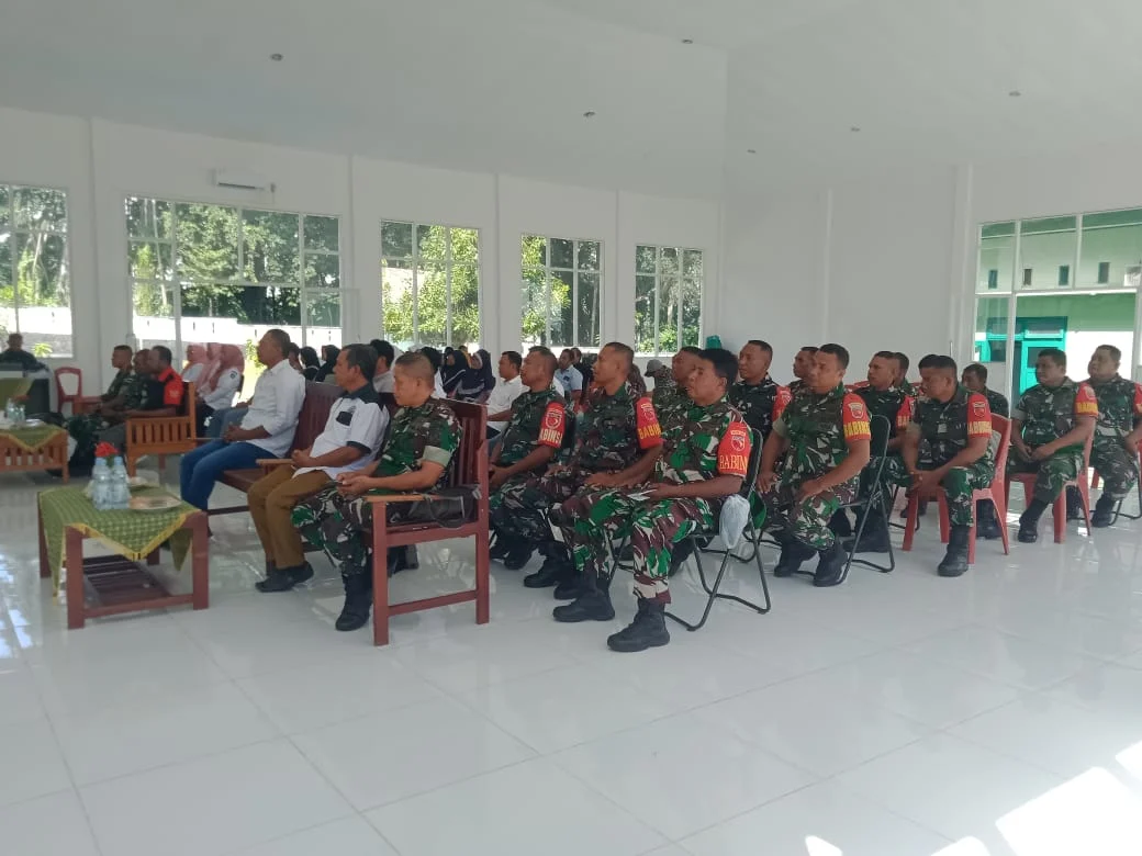 TNI AD Gelar Survei Kepuasan Masyarakat Terhadap Kinerja Babinsa TA 2024 di Makodim 1509/Labuha.
