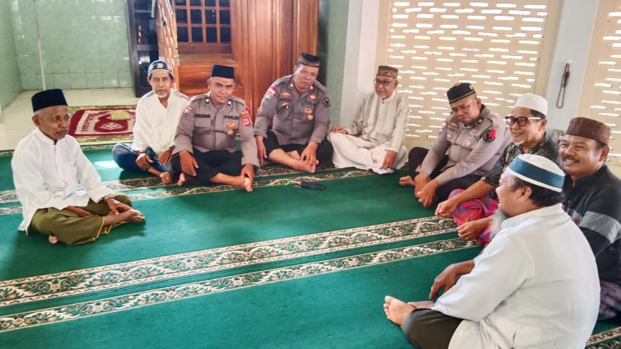Jalin Keakraban, Dai Polri dan Tokoh Agama Komitmen Ciptakan Kedamaian di Parigi Moutong*