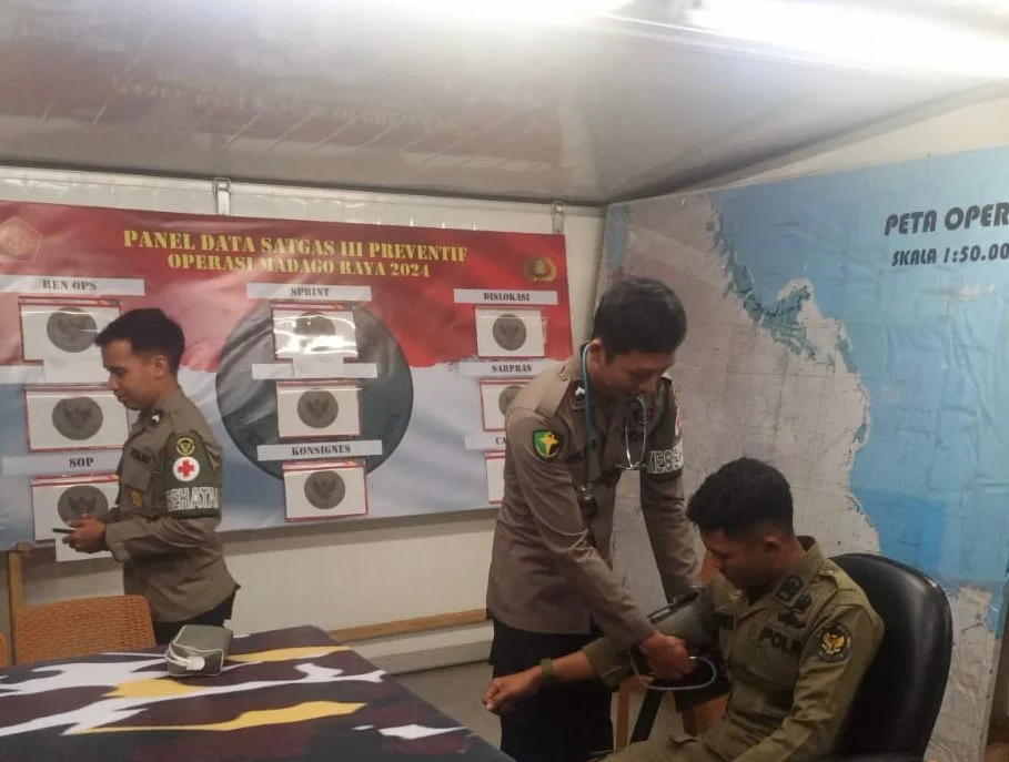 Cek Kesehatan Berkala, Kasubsatgas Dokkes: Kesehatan Personel Prioritas Utama Sebelum Patroli Jalur Klasik*