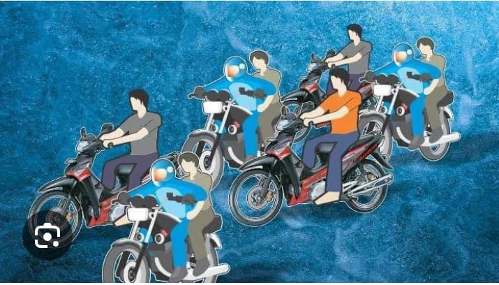 Geng motor slalu meresahkan masyarakat kelurahan paku lingkungan 3 kecamatan kota Kayuagung OKI ,Sumsel