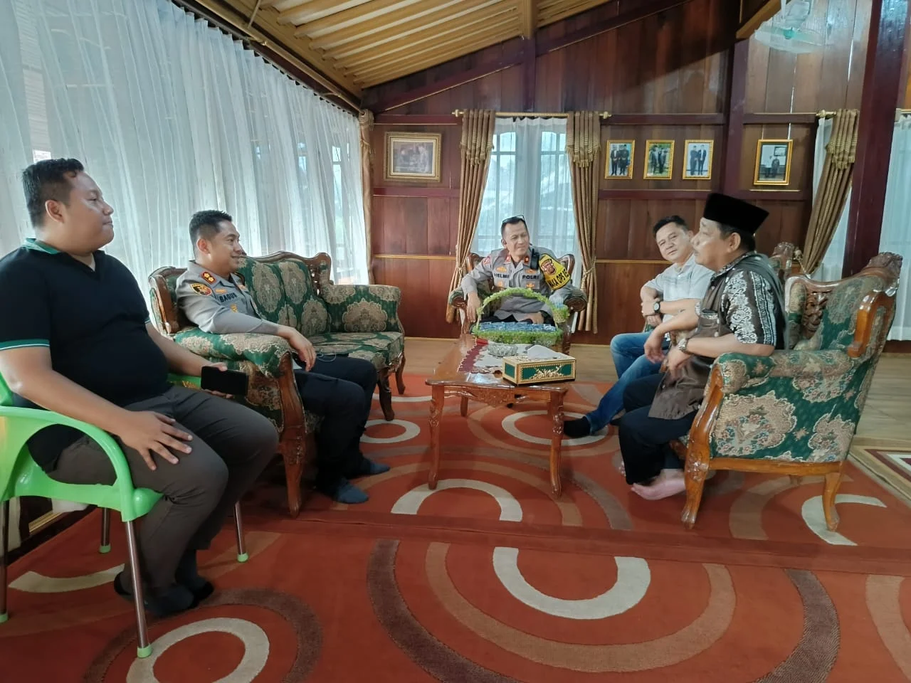 Silaturahmi Kapolres Ogan Ilir dengan Ketua FKUB: Memperkuat Keamanan Menjelang Pilkada