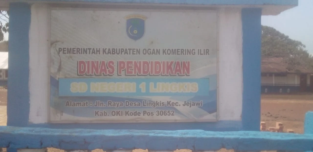 Bangungan tingkat sekolah dasar SD 1 lingkis jejawi.diduga sudah telan anggaran rehat sekolah..