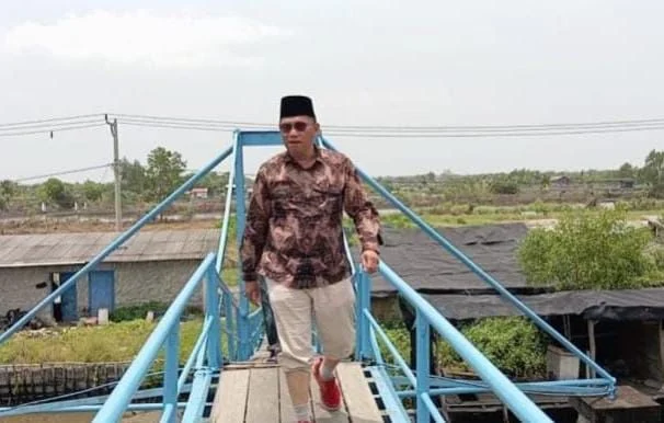 Abdiyanto Sambangi Wilayah Perairan OKI, Warga Sambut Antusias