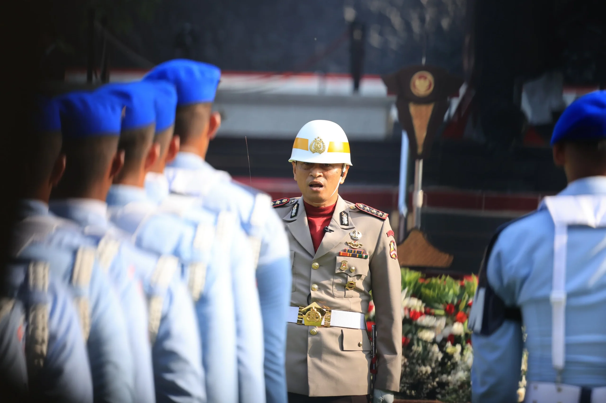 Presiden Jokowi Pimpin Upacara Hari Kesaktian Pancasila di Lubang Buaya, Kapolri Turut Mendampingi*