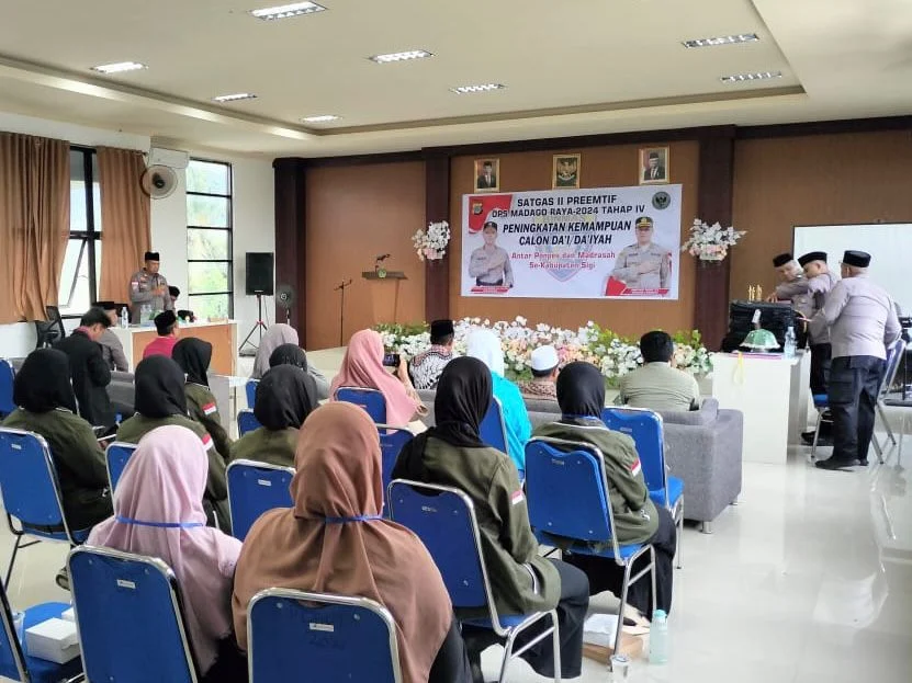 Penguatan Peran Da'i/Da'iyah se-Sigi, Satgas Madago Raya Wujudkan Dakwah Moderat*