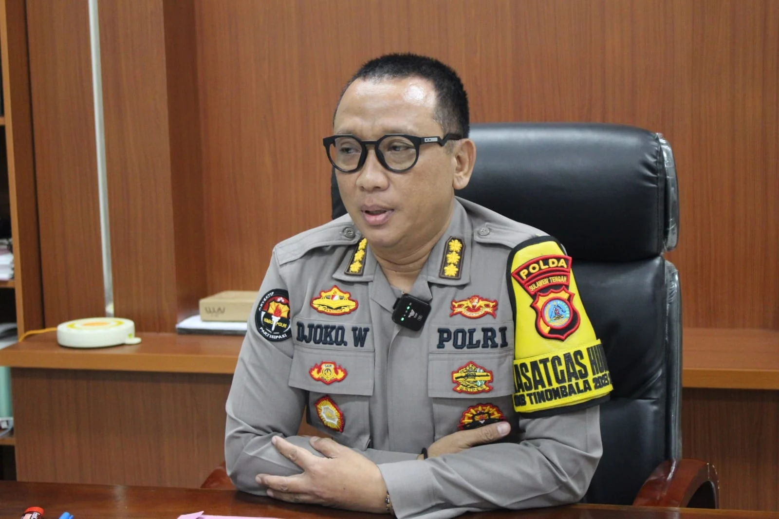 Unjuk Rasa Aliansi Mahasiswa dan Rakyat Sulteng Menggugat di KPU, Kepolisian Ingatkan Tidak Anarkhis