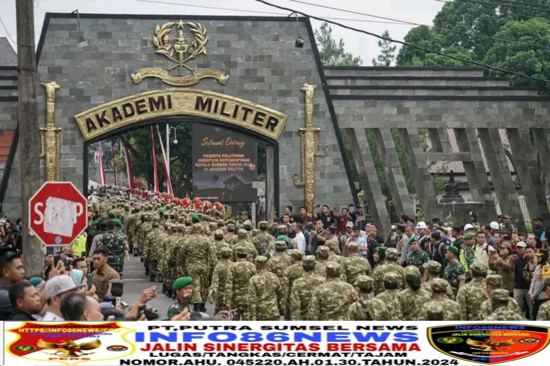 Bupati Muba H M Toha Ikuti Retret di Akademi Militer Magelang