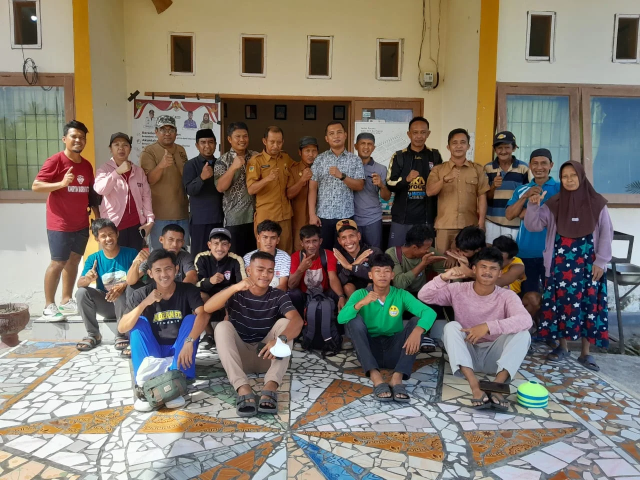 Pelepasan Tim Persema Mepanga untuk mengikuti Liga 4 Provinsi Sulawesi Tengah di Donggala,