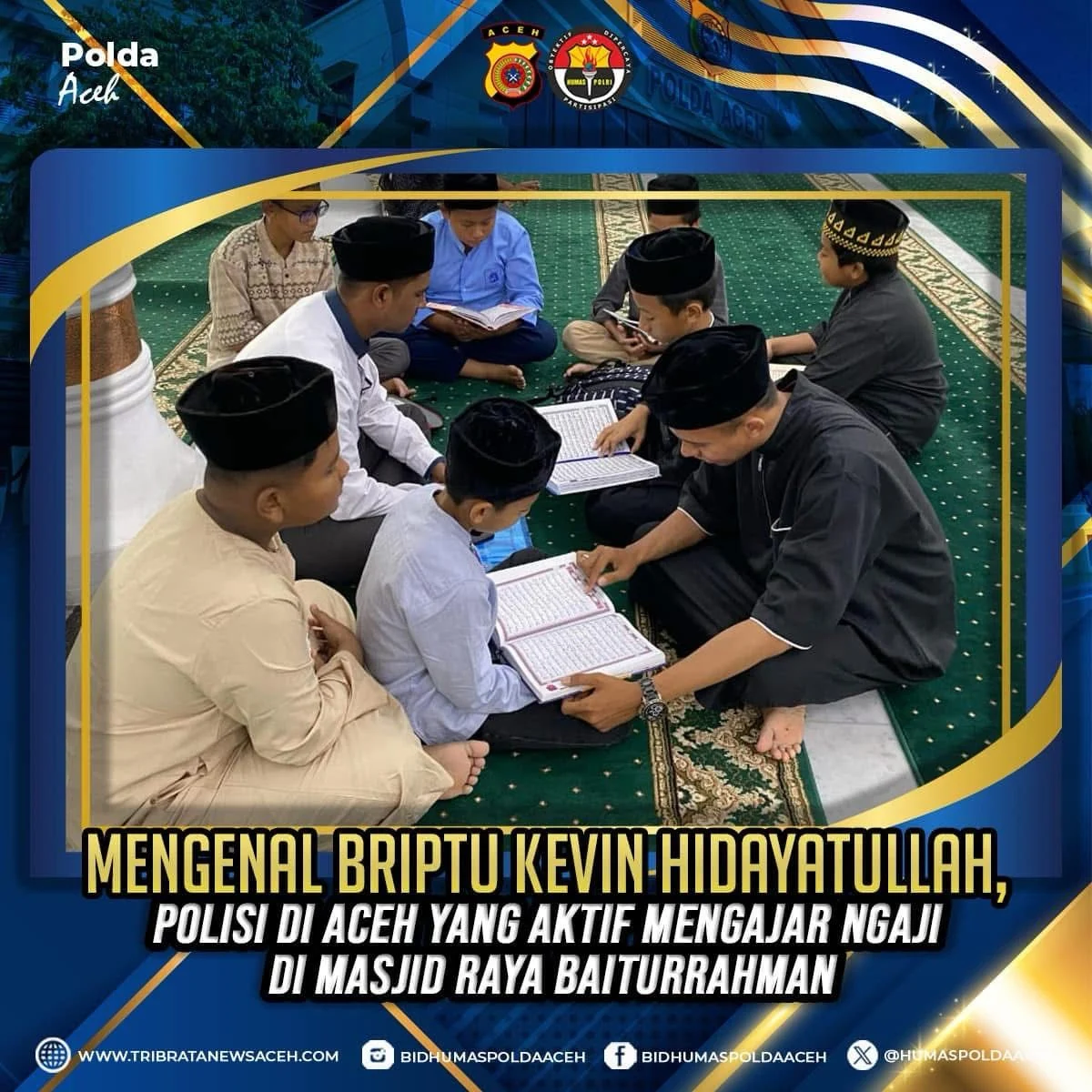 Kevin Hidayatullah merupakan anggota Polri berpangkat Briptu. Saat ini ia bertugas di Bidang Hubungan Masyarakat (Bidhumas) Polda Aceh,
