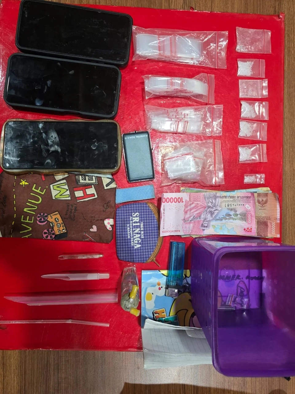 Unit Reskrim Polsek Prapat Janji Polres Asahan Ungkap kasus Narkotika jenis sabu