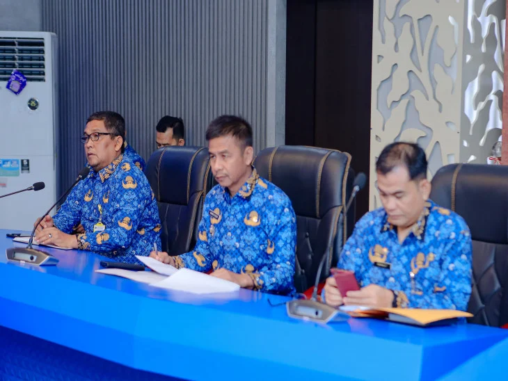 Bupati Kampar Ahmad Yuzar ; Pemkab Kampar Dukung Penuh Program 3 Juta Rumah dan Pemeriksaan Gratis.