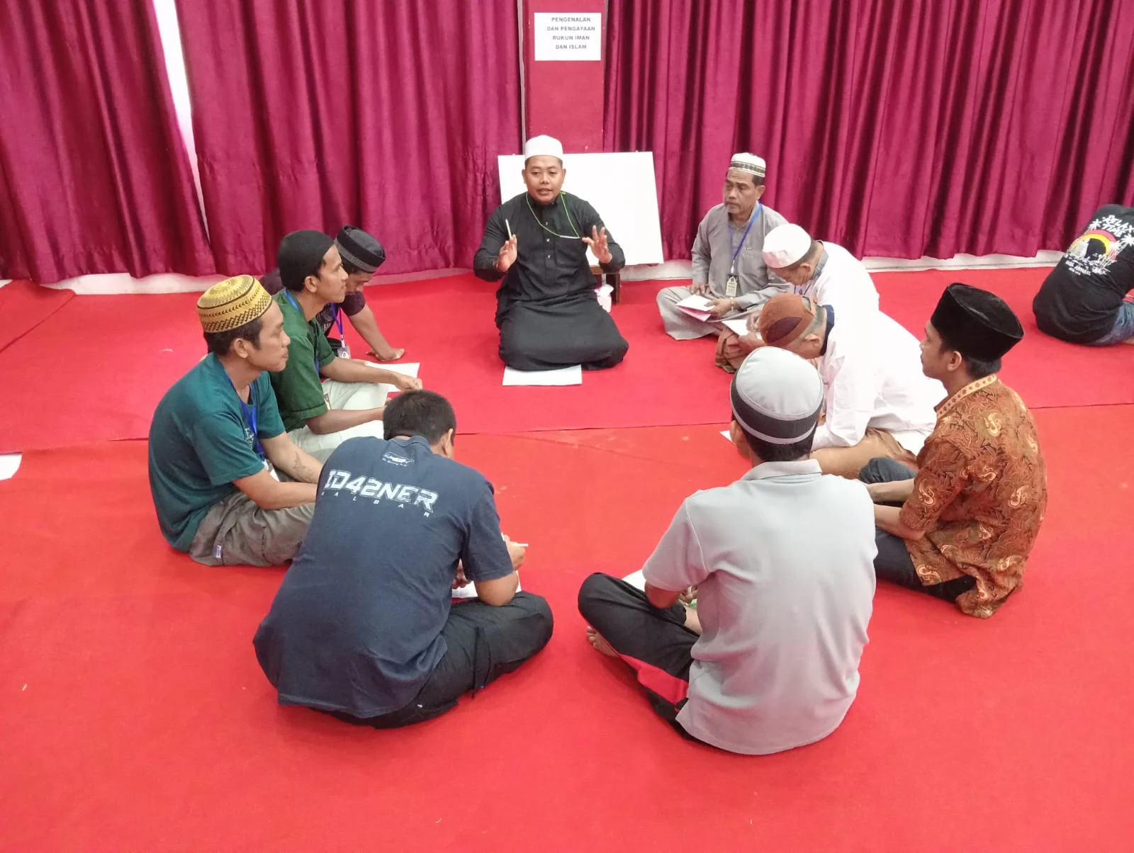 Hari Terakhir Pesantren Kilat di Lapas Kelas IIA Pekanbaru, WBP Tetap Semangat