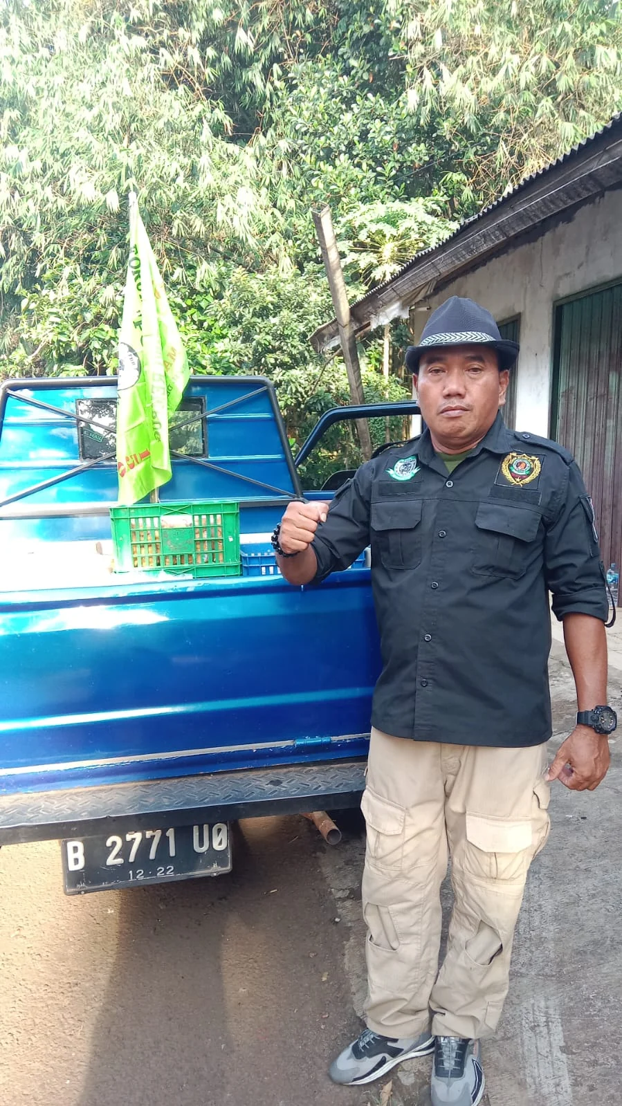 FBR Maung Bogor Berbagi Antar Sesama di Bulan Suci Ramadan Menjelang Berbuka Puasa.