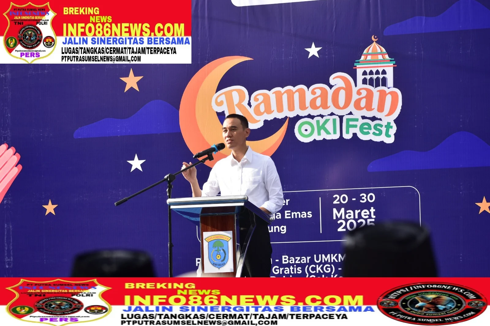 OKI Ramadan Fest Dibuka , Hadirkan Bazar UMKM hingga Tausiyah UAS