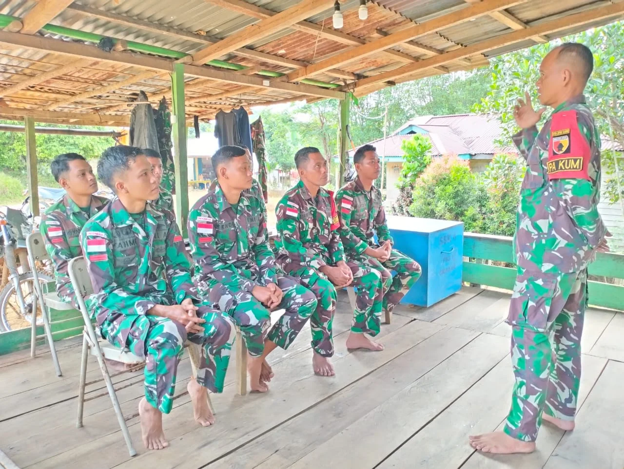*Dansatgas Yonzipur 5/ABW Gelar Sosialisasi Hukum Untuk Tingkatkan Disiplin dan Profesionalisme*