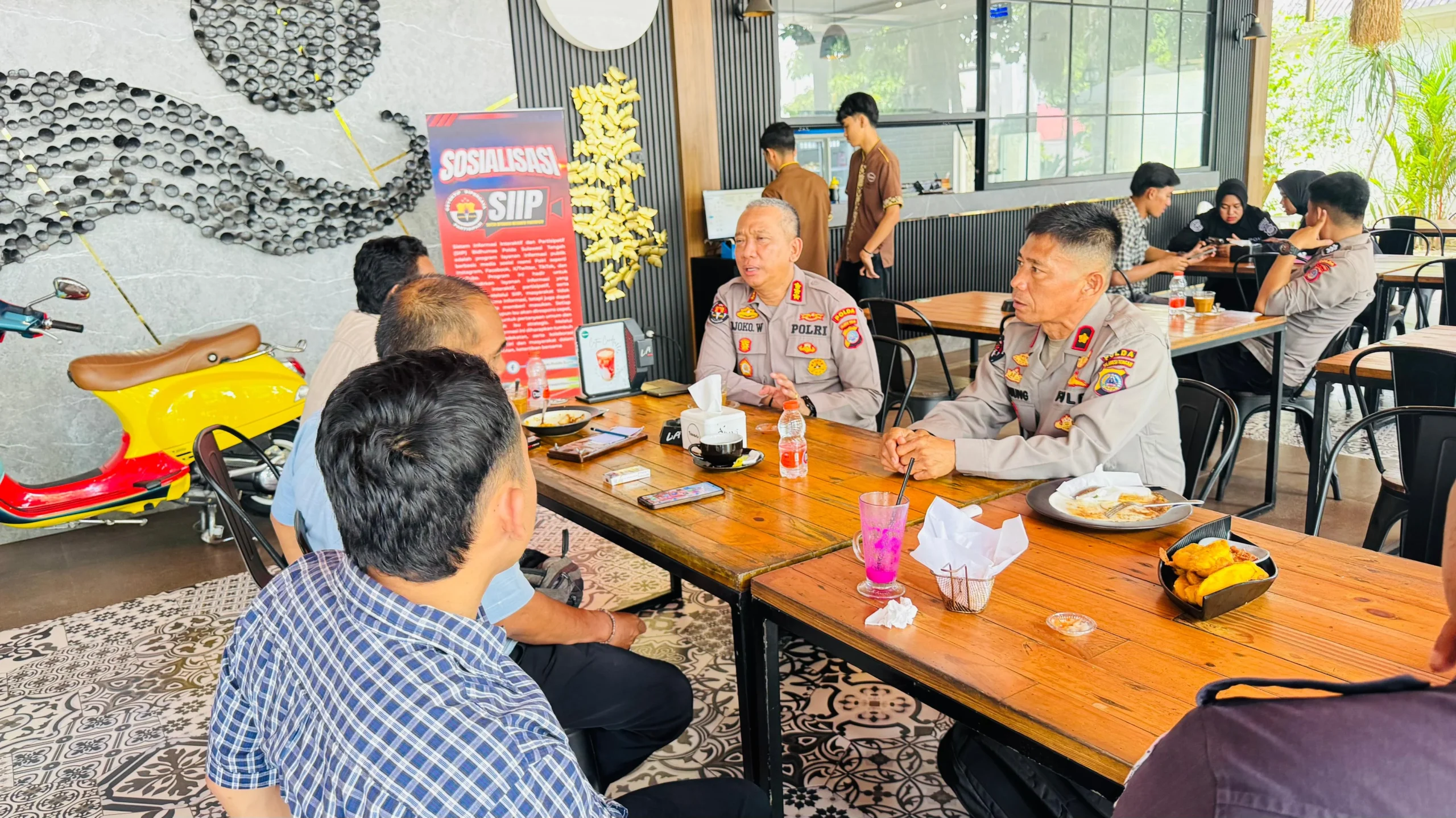 Lewat Program Perubahan, Kabidhumas Polda Sulteng Gandeng Jurnalis Optimalkan Peran Kehumasan.