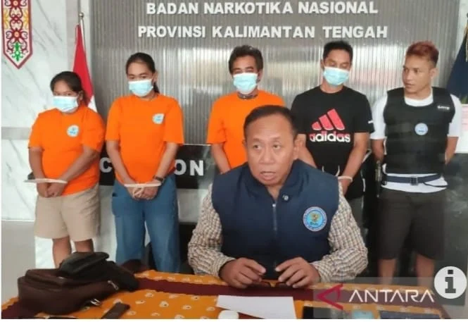 Perwira BNNP gadungan kelabui bandar narkoba Berhasil Di Amankan Oleh BNNP Kalteng