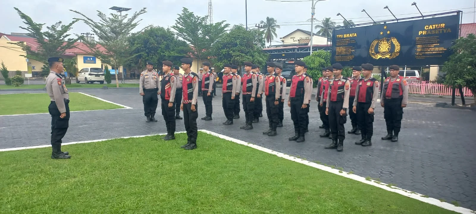 Kegiatan Rutin Personol Sat Samapta Polres Batu Bara