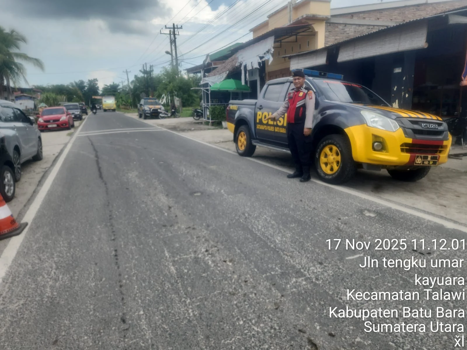 Giat Personil Sat Samapta Polres Batu Bara Melaksanakan Patroli Presisi Roda 4....Guna Mengantisipasi Terjadinya 3C Di Wilayah Hukum Polres Batu Bara