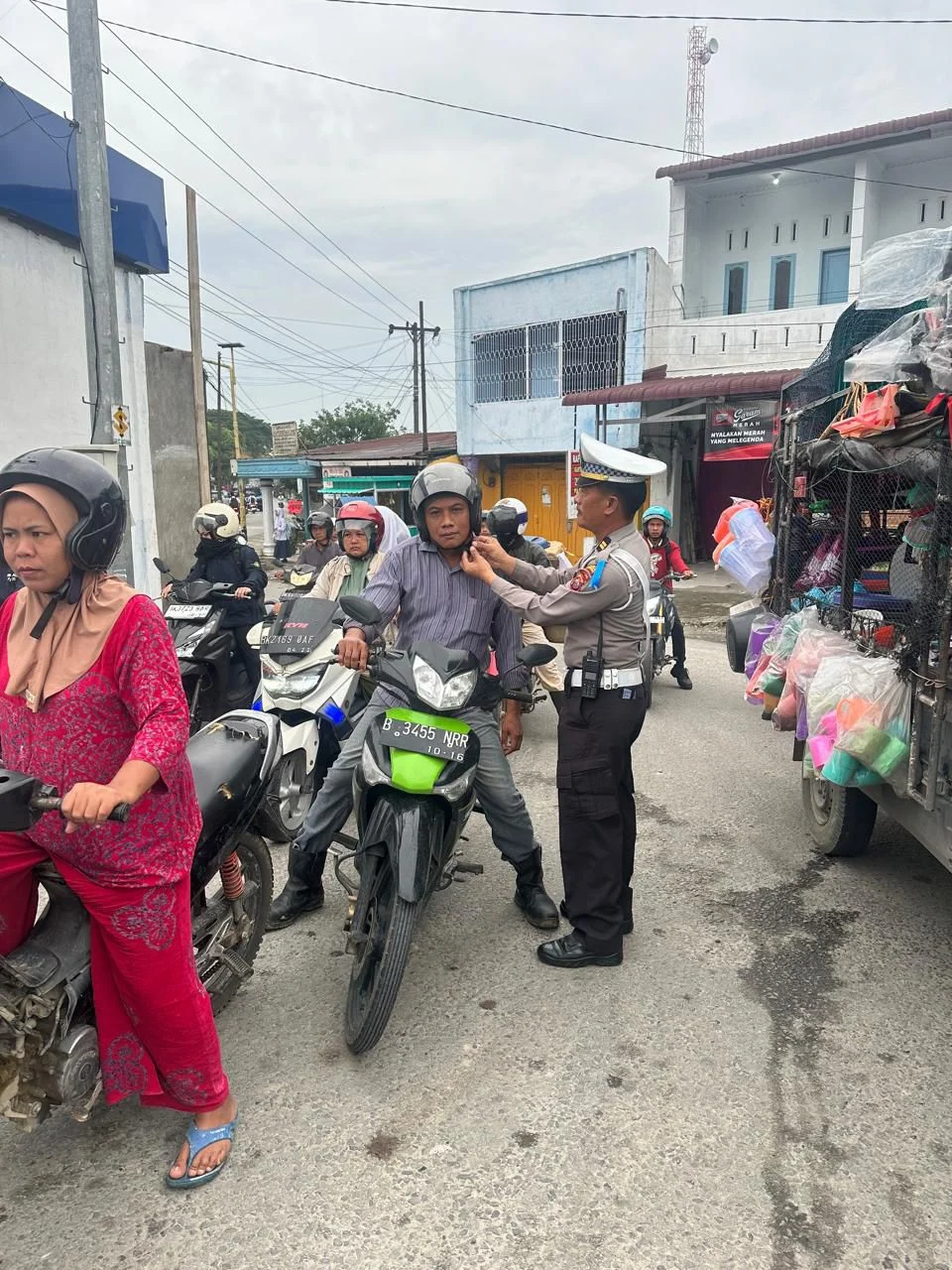 SATLANTAS POLRES BATU BARA ,OPERASI ZEBRA TOBA