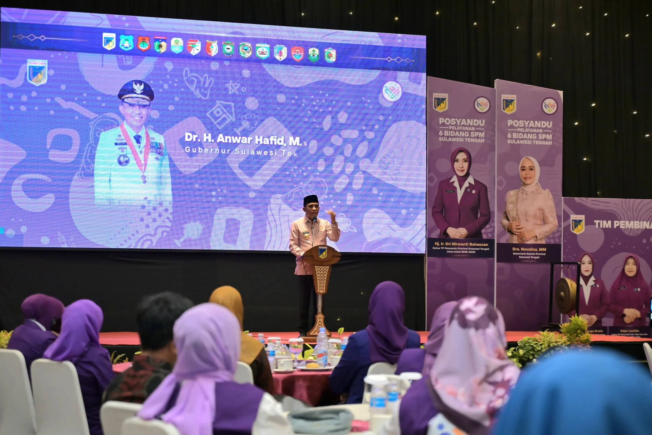 *Gubernur Anwar Hafid Tutup Rakor Pembina Posyandu Sulteng, Tegaskan Penguatan Layanan Dasar*