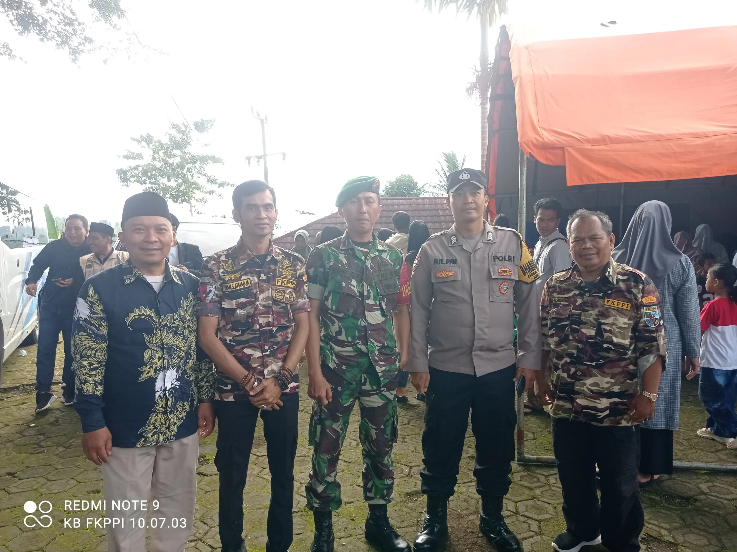 Bupati Cianjur gelar Rembug Warga, KB FKPPI Rayon 10.07.03 Cibeber Turut Hadir
