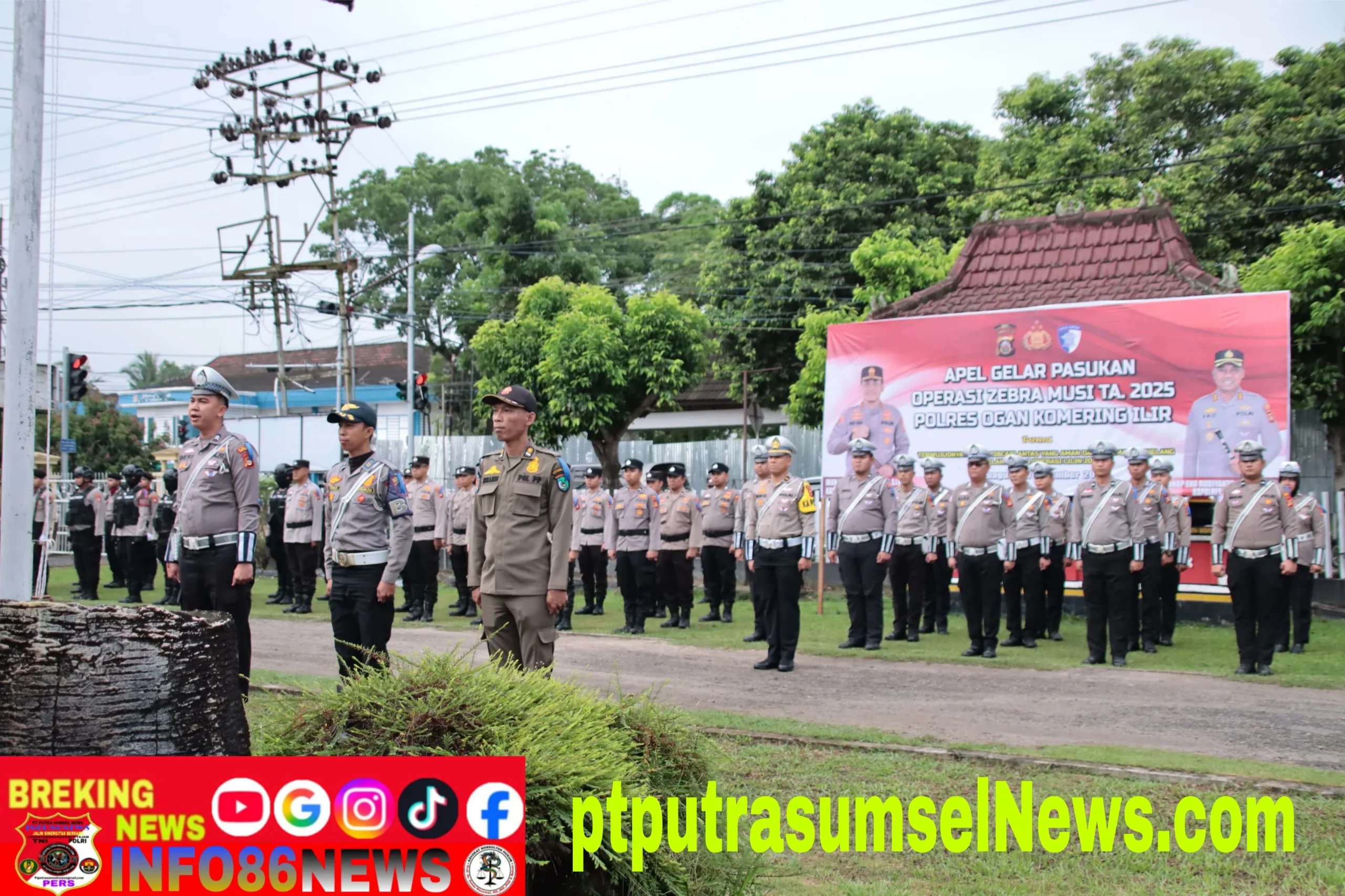 Operasi Zebra Musi 2025 Dimulai, Kesadaran Kolektif Kunci Tekan Kecelakaan