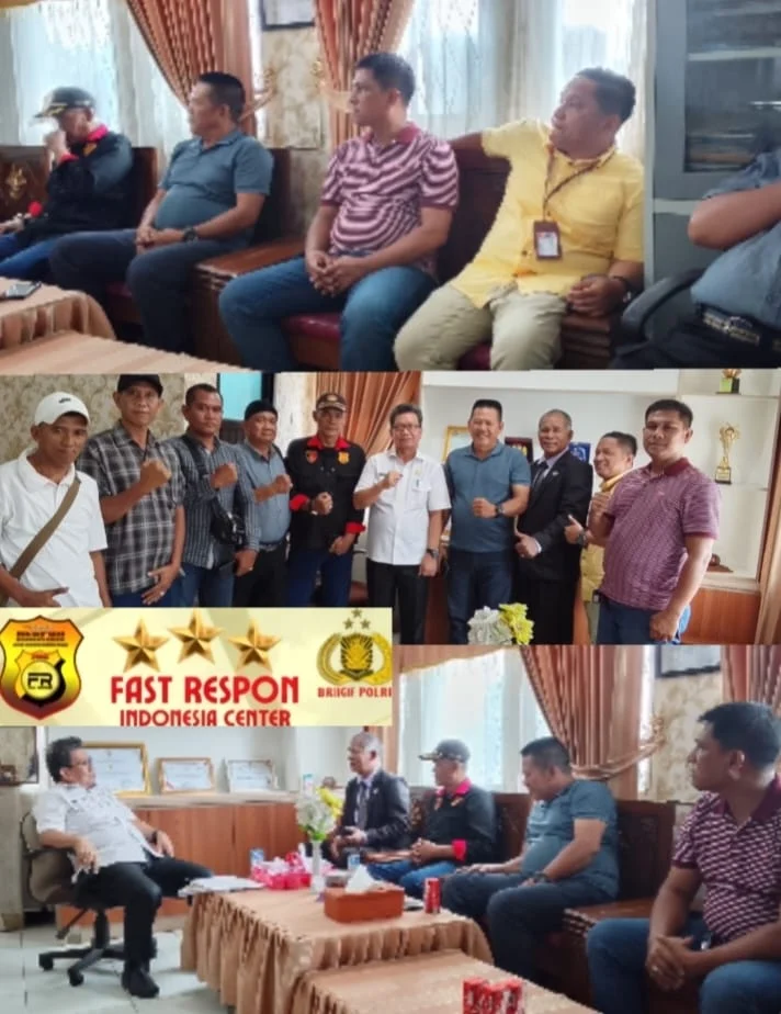 DPC PW-FRIC Kabupaten Muara Enim Lakukan Kunjungan Silaturahmi Ke Kesbangpol