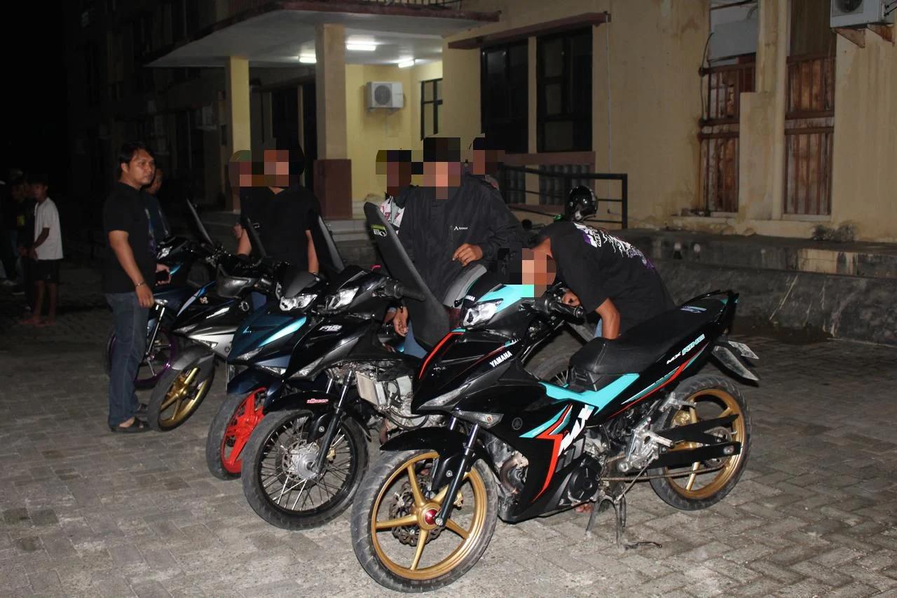 *Operasi Pekat I Tinombala 2026, Polda Sulteng Sasar Parkir Liar dan Aktivitas Geng Motor*