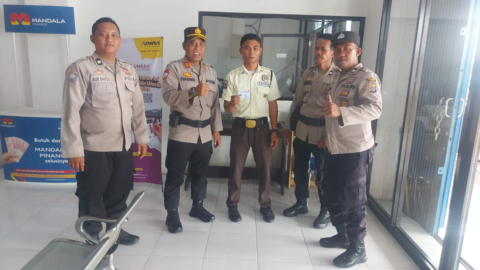 *Perkuat Pengamanan Objek Vital, Sat Binmas Polres Touna Tertibkan Satpam Tak Berizin*
