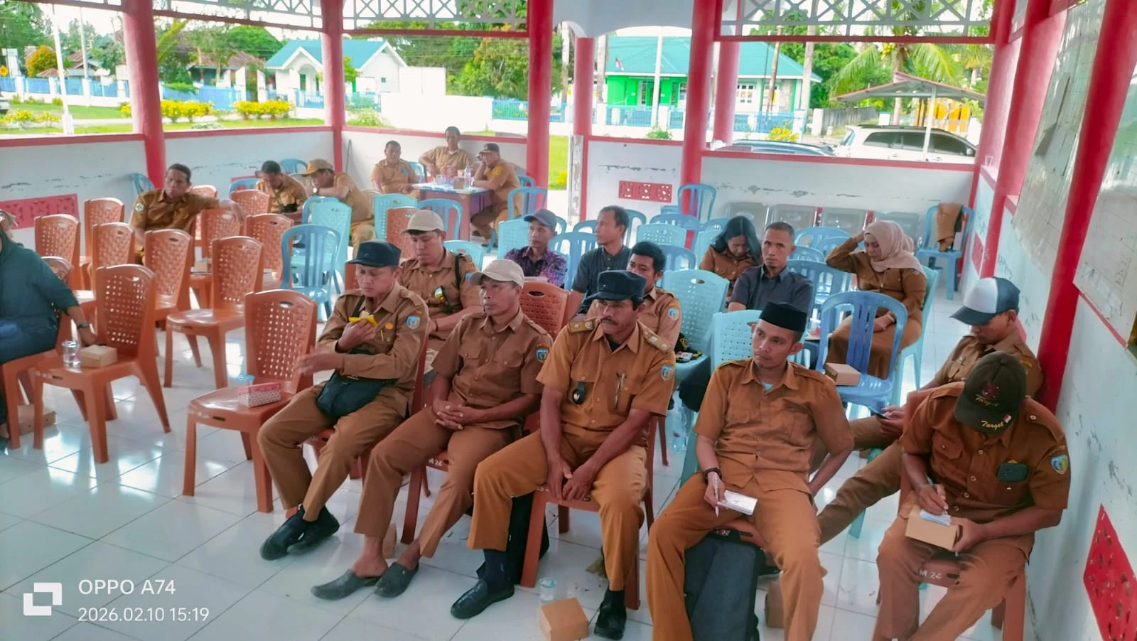 Kapolres Donggala, Melalui Kapolsek Balaesang Iptu Ramto, Kunjungi Kantor Korwil Dikbudpora Kec. Balaesang Dan Di Sambut Baik, Kamtibmas Di Bulan suci Ramadhan 1447/H Lebih Ditingkatkan