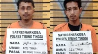 Edarkan Sabu, Dua Warga Simalungun Ditangkap Sat Resnarkoba Polres Tebing Tinggi