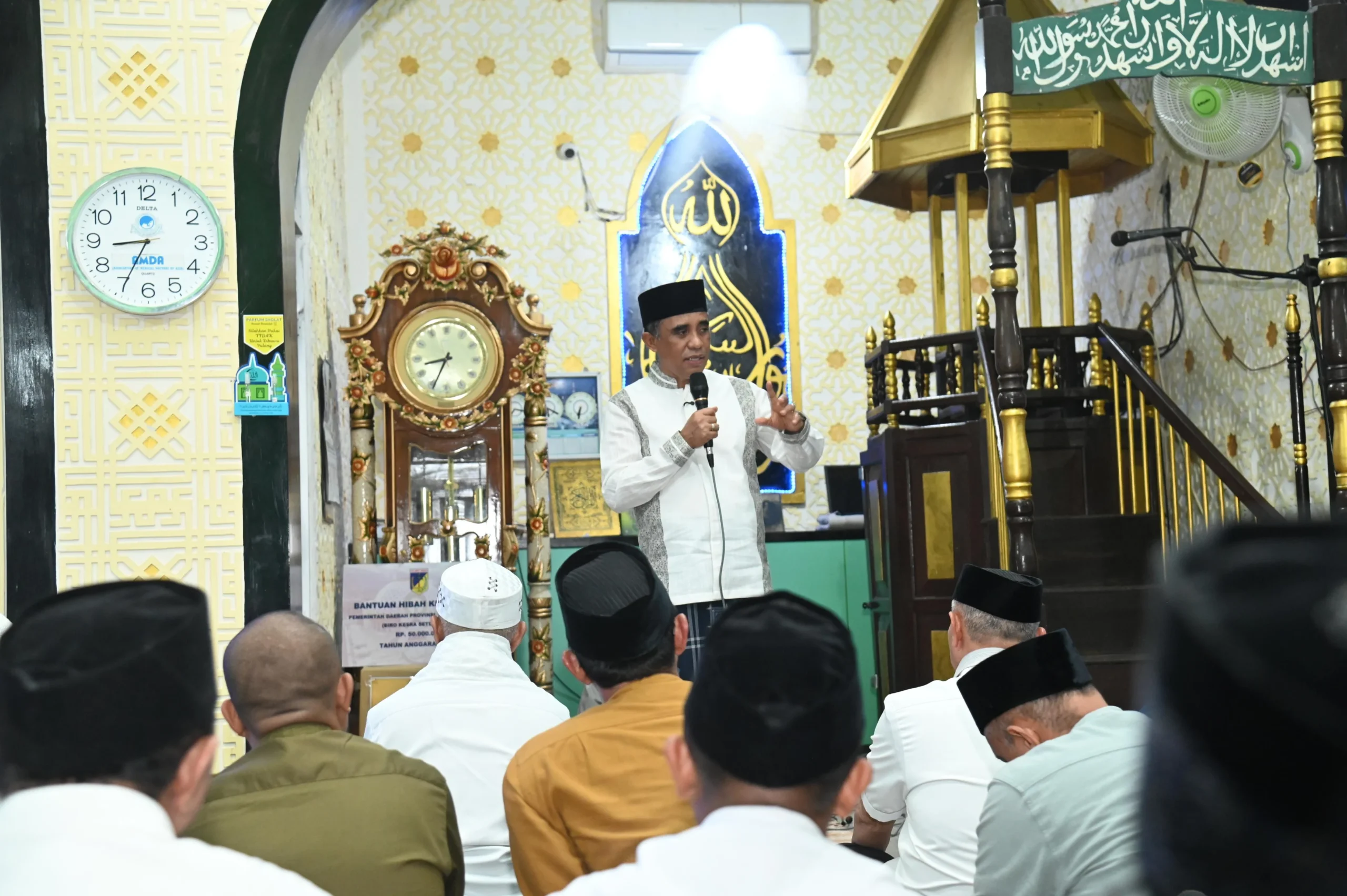 *Safari Ramadan di Kabupaten Sigi, Gubernur Anwar Hafid Ajak Umat Raih “Hadiah Taqwa”*