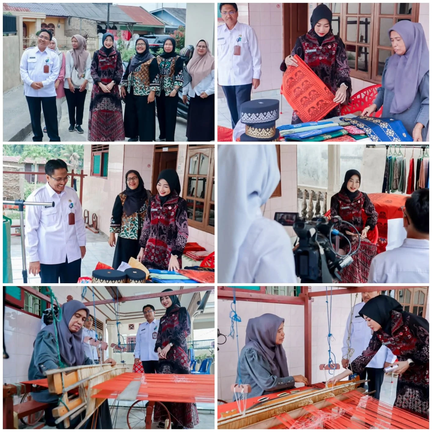 SOROTI POTENSI KEARIFAN LOKAL, DUA PENGRAJIN TEBING TINGGI TAMPIL DI PROGRAM BINGKAI SUMATERA DAAI TV
