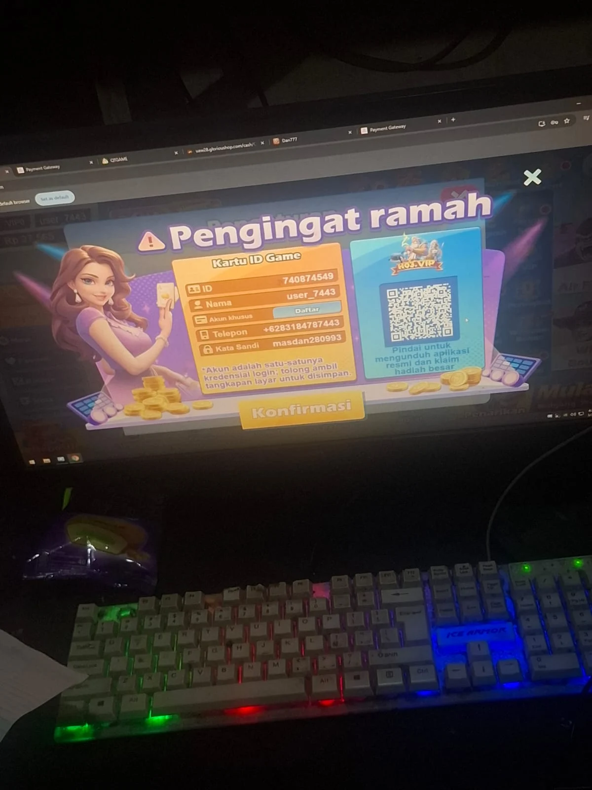 Sat Reskrim Polres Labuhanbatu Amankan Pemain Judi Online di Warnet Rantauprapat