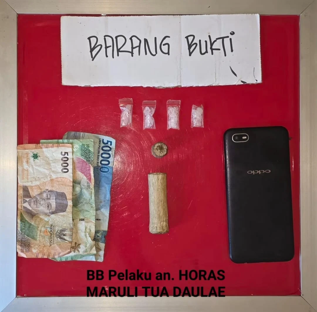 Tunjukkan Komitmen, Satres Narkoba Polres  Kabupaten Labuhanbatu Ungkap Kasus Narkotika Sabu, Residivis Diamankan