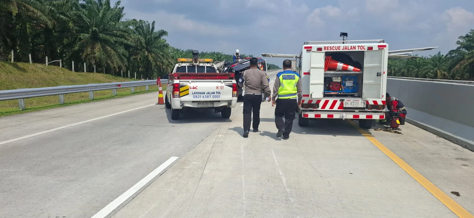 Kecelakaan Maut di Tol Kisaran – Lima Puluh, Empat Orang Tewas dan Tiga Luka-luka