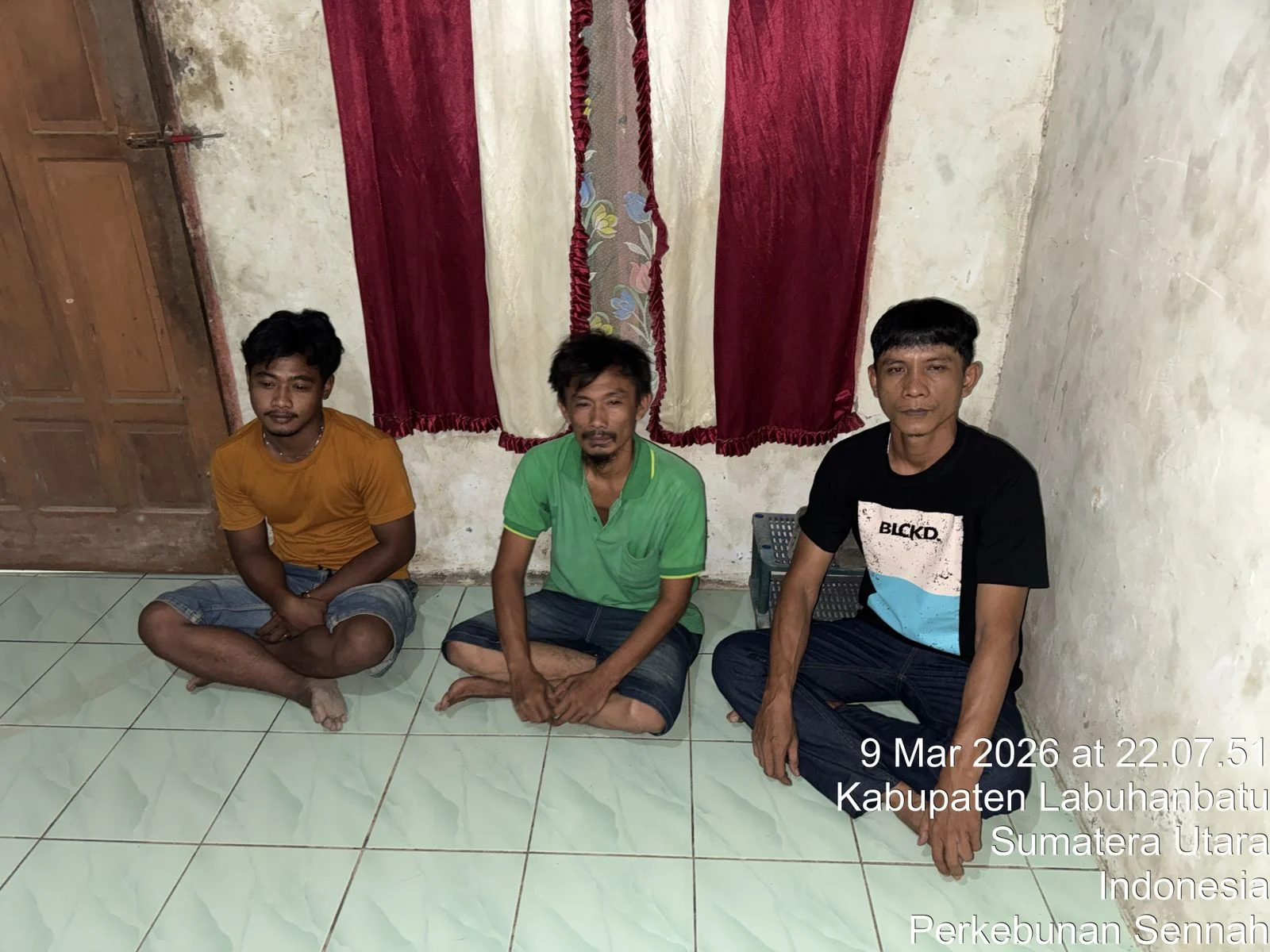 olsek Bilah Hilir Polres Kabupaten Labuhanbatu Gerebek Sarang Narkoba Didesa Kampung Bilah 
