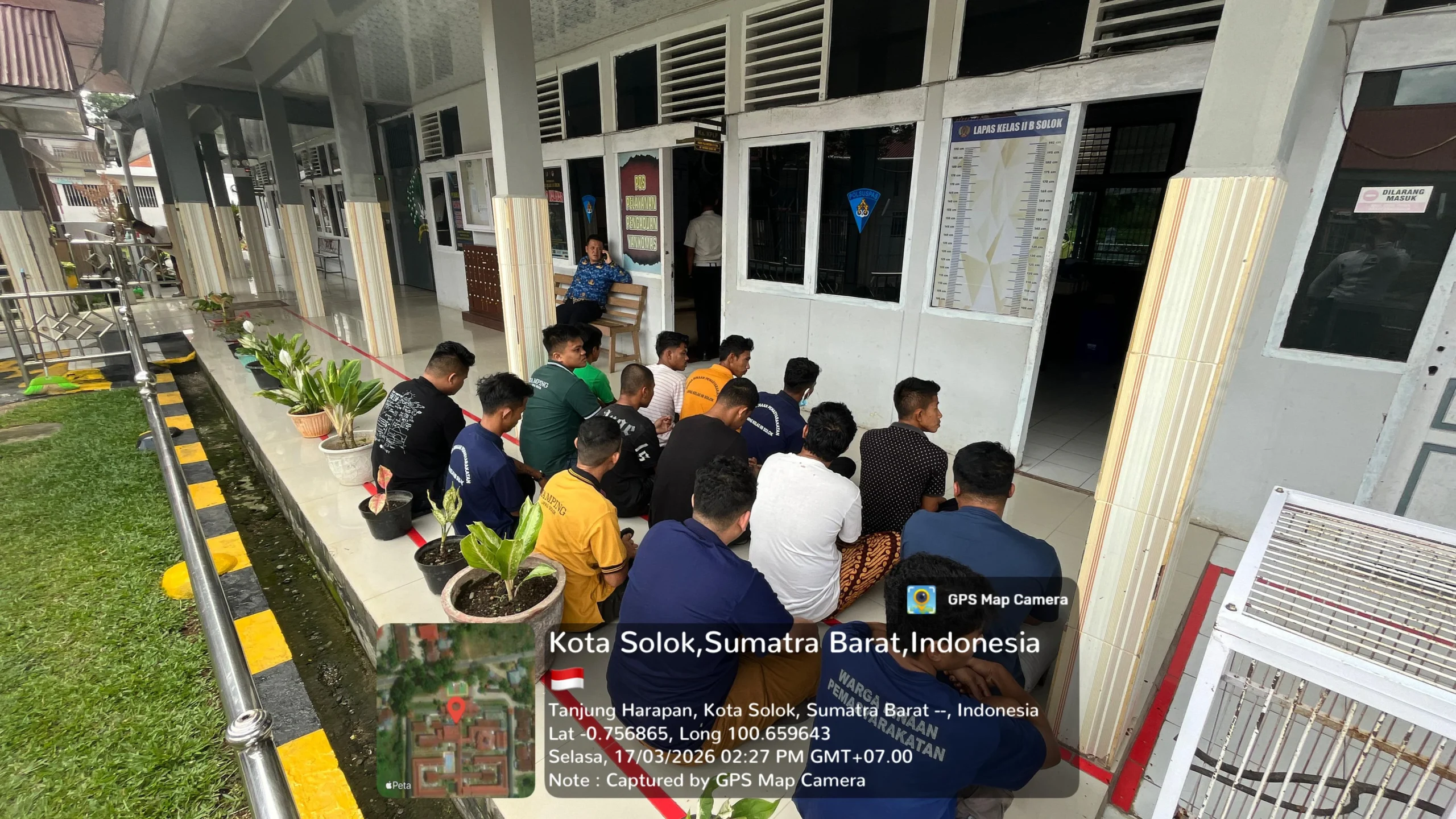 Lapas Solok Buktikan Zero HALINAR Lewat Tes Urine.Ini Tegas Kalapas Ginting
