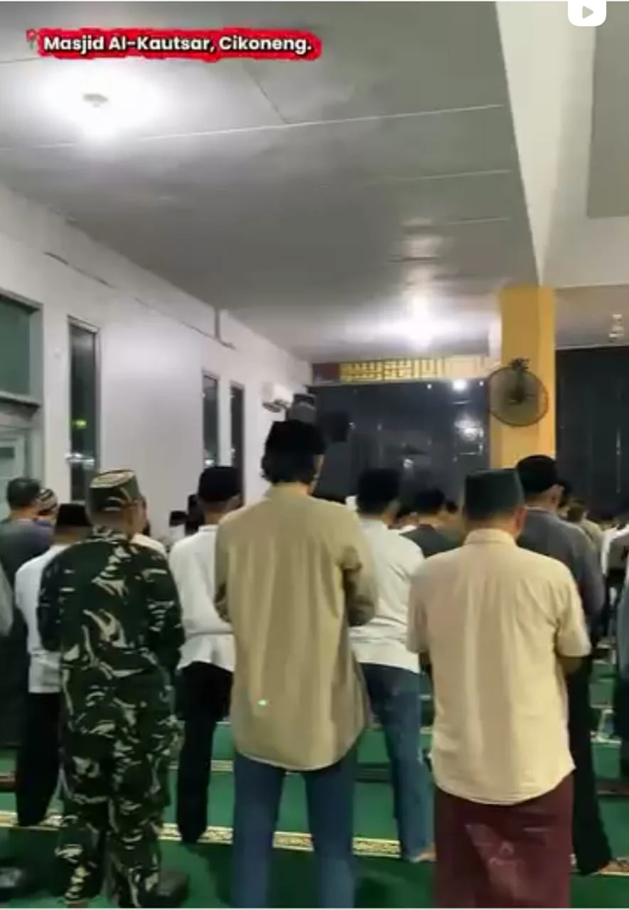 Tarawih Keliling Tingkat Kabupaten Ciamis di Eks Kawedanan Ciamis
