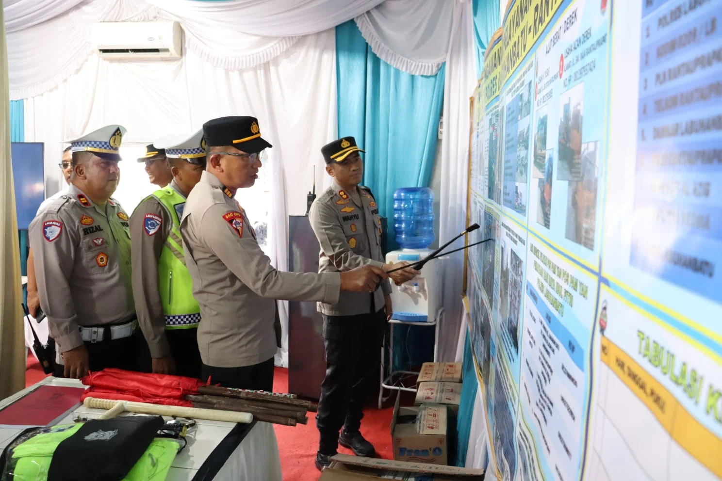 Kapolres Labuhanbatu Cek Pos Pam dan Pos Pelayanan, Pastikan Pengamanan Ops Ketupat Toba 2026 Berjalan Optimal