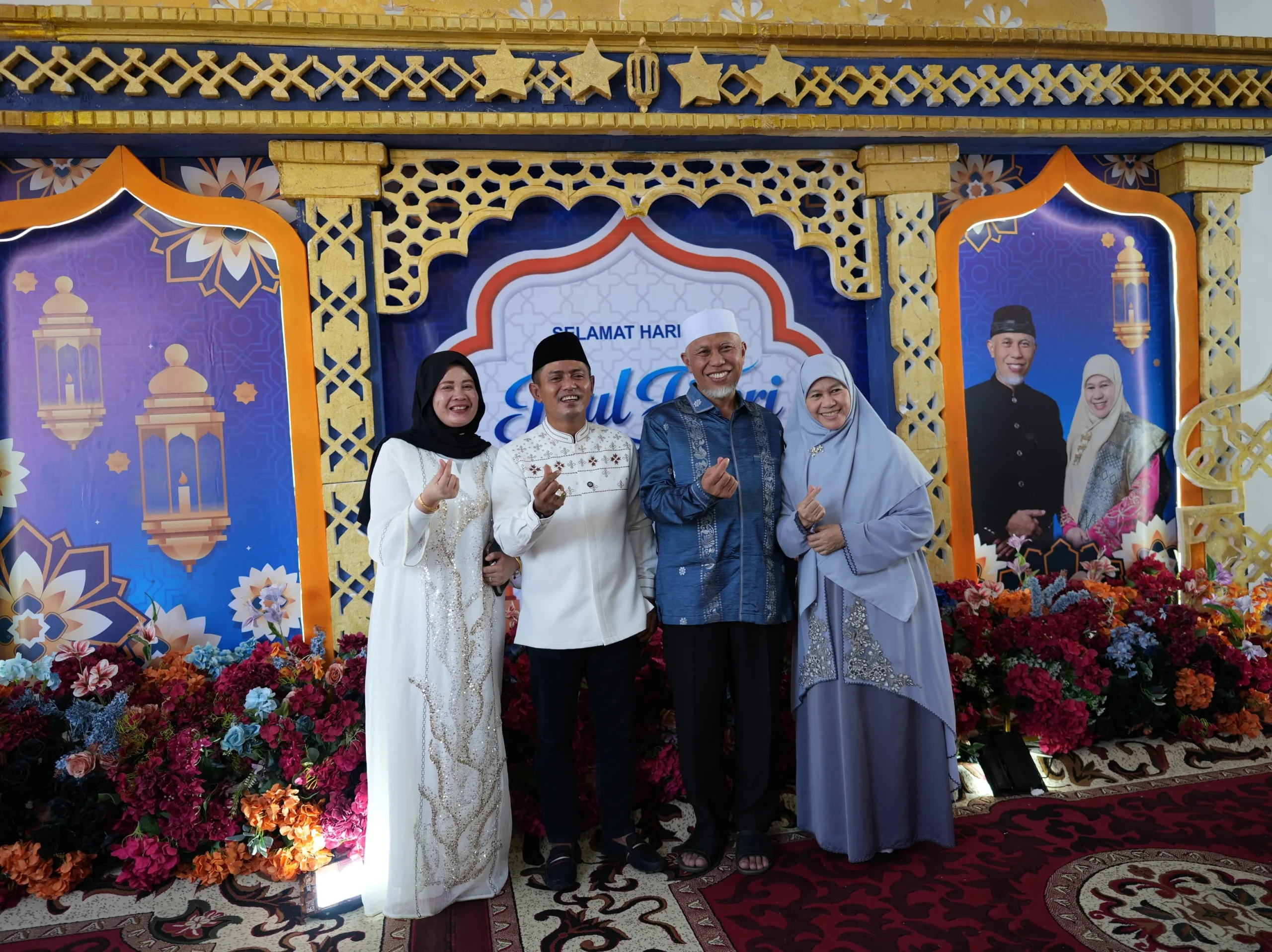 Pemkab Solok Jalin Silaturahmi dengan Pemprov Sumbar dan Kapolda Sumbar Dengan menghadiri Open House di Kediaman Gubernur dan Kapolda pada Momentum Idul Fitri

