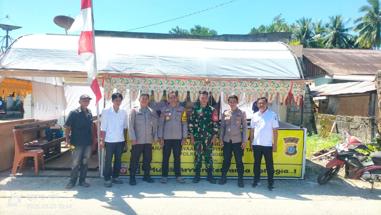 Kapolres Donggala, Melalui Kapolsek Balaesang Iptu Ramto L. Tutup Operasi Ketupat Idul Fitri 1447/ H. 2026
